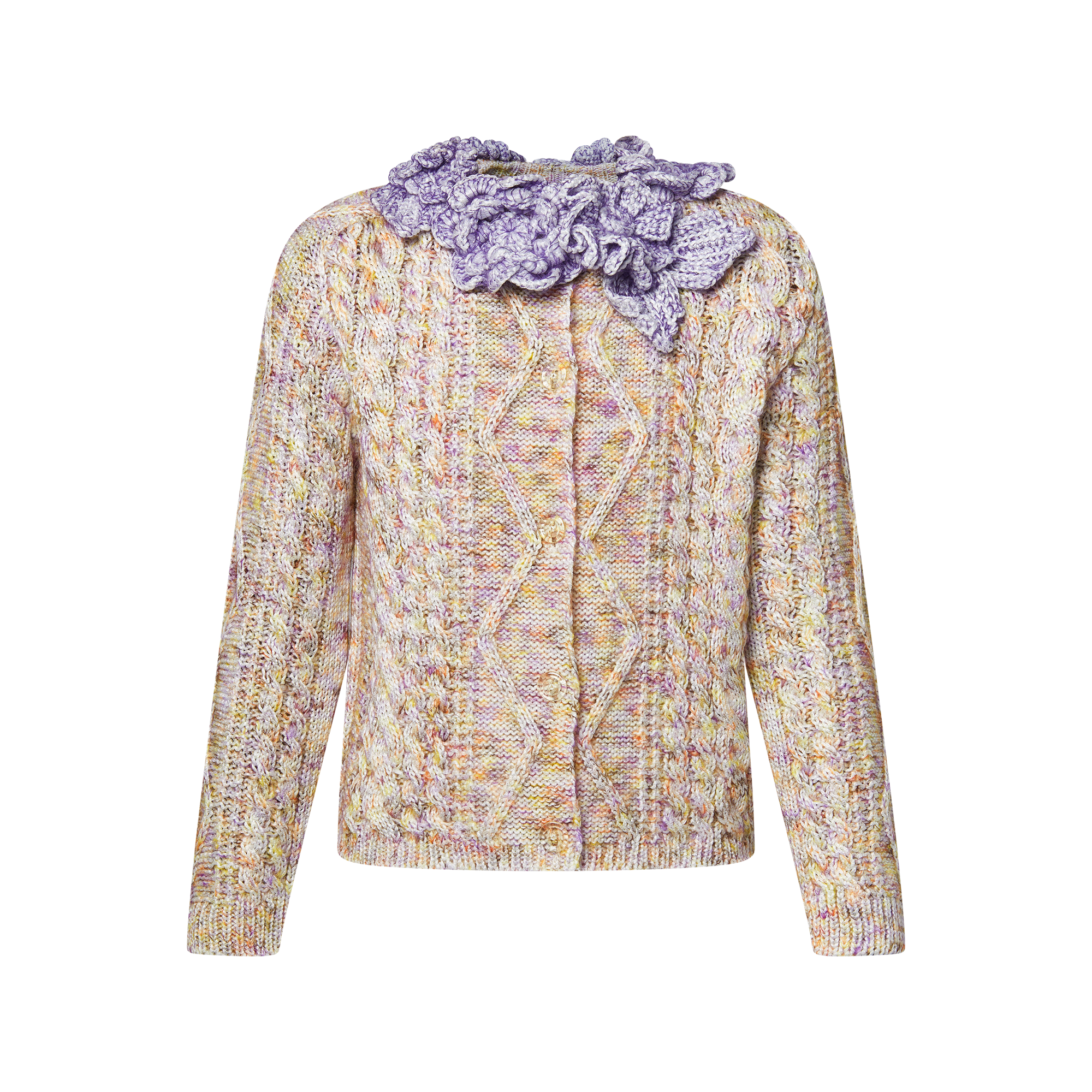 ニットフラワー カラー カーディガン ｜ルイ・ヴィトン 公式サイト